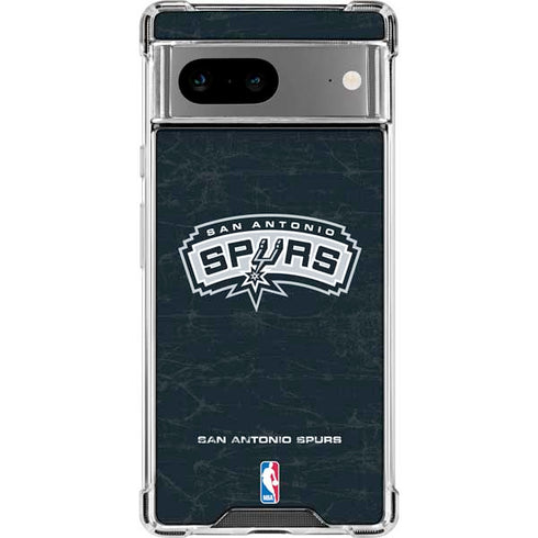 NBA San Antonio Spurs Primary Logo Google Pixel 8a Clear Case
